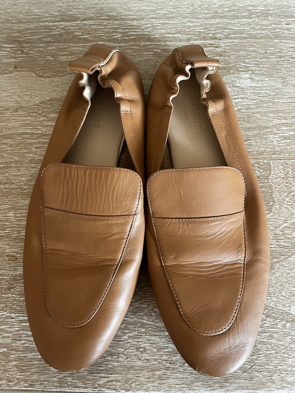 Everlane The Day Loafer In Caramel Womens Size 10 - Picture 4 of 9